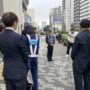 "文京区「路上違法設置広告物撤去活動」に参加しました"