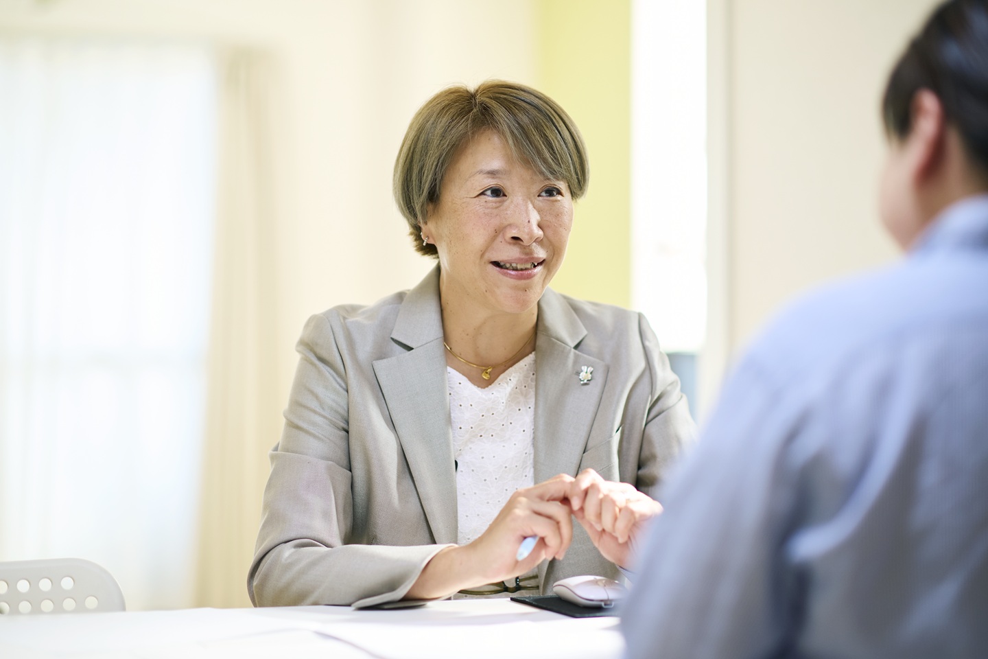 不動産会社での対話